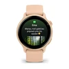 Išmanusis laikrodis Garmin vívoactive® 6, Metalinės šviesiai rožinės spalvos su šviesiai rožiniu dirželiu