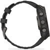 Garmin Išmanusis laikrodis Fenix 8 – 47 mm, AMOLED Sapphire, Pilkos anglies spalvos DLC titanas su juodai pilkos spalvos silikoniniu dirželiu