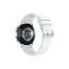 Išmanusis laikrodis Samsung Galaxy Watch4 Classic LTE (42 mm), Sidabrinės spalvos korpusas su baltos spalvos silikoniniu dirželiu
