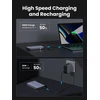 Išorinė baterija UGREEN Nexode 25188, 20000 mAh, 100 W, 2 × USB-C, USB-A, LED ekranas