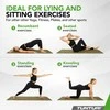 Jogos kilimėlis Tunturi Yoga Mat, 8 mm, kariuomenės žalios spalvos