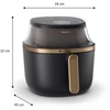 Karšto oro gruzdintuvė Philips 3000 serija, 6,2 l (NA332/00)