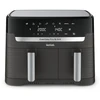 Karšto oro gruzdintuvė Tefal Dual Easy Fry &amp; Grill EY905B, 2700 W, 2 krepšeliai (5,2 litro + 3,1 litro)