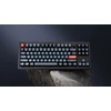 Keychron V3 Max QMK/VIA belaidė programuojama mechaninė klaviatūra, US išdėstymas (pilnai surinkta, Gateron Jupiter Red jungikliais)