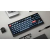 Keychron V3 Max QMK/VIA belaidė programuojama mechaninė klaviatūra, US išdėstymas (pilnai surinkta, Gateron Jupiter Red jungikliais)