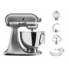 KitchenAid Classic pastatomas plakiklis 4,3l, Contour Silver (5KSM95PSECU)