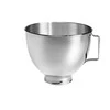 KitchenAid Classic pastatomas plakiklis 4,3l, Contour Silver (5KSM95PSECU)