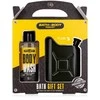 Kūno priežiūros dovanų rinkinys Accentra Men Bath &amp; Body Toolkit Body Care Kit (Dušo gelis 100 ml,  Nerūdijančio plieno gertuvė 115 ml )