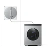 Langų valymo robotas Ecovacs WINBOT W3 OMNI, Baltas/sidabrinis