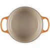 Le Creuset Signature Casserole apvalus puodas, 18 cm | spalva: oranžinė