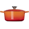 Le Creuset Signature Casserole apvalus puodas, 18 cm | spalva: oranžinė