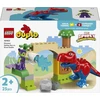 LEGO® DUPLO® „Marvel“ Voriukas tiranozauras prieš Žaliąjį gobliną, 10463