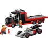 LEGO® F1® parodomasis sunkvežimis su „Audi“ F1® bolidu