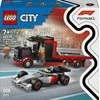 LEGO® F1® parodomasis sunkvežimis su „Audi“ F1® bolidu