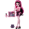 Lėlės ir aksesuarų rinkinys „Monster High Self-Scare Secrets Drakulaura“, JHK43