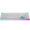 Mechaninė žaidimų klaviatūra Logitech G512 X 98, Tactile, US International, Balta