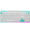 Mechaninė žaidimų klaviatūra Logitech G512 X 98, Tactile, US International, Balta