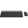 Logitech MK470 Slim Wireless Combo, belaidė klaviatūra ir pelė, US išdėstymas, Grafito spalvos