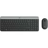 Logitech MK470 Slim Wireless Combo, belaidė klaviatūra ir pelė, US išdėstymas, Grafito spalvos