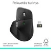 Logitech MX Master 4 belaidė pelė | spalva: pilka (Graphite) - 910-007562