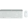 Belaidė klaviatūra ir pelė MK470 Slim Wireless Combo, US išdėstymas, Baltos spalvos