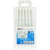 Marvy Uchida grafiniai rašikliai #4600-6V, 6 vnt. | spalva: juoda