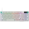 Mechaninė žaidimų klaviatūra Logitech G316 X 98, Tactile, English International, Balta