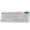 Mechaninė žaidimų klaviatūra Logitech G316 X 98, Tactile, English International, Balta