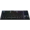 Mechaninė žaidimų klaviatūra Logitech G915 X TKL Tactile, US International, Juoda
