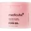 Medicube PDRN Pink Collagen Toning Gel Toner Pad veido valymo padeliai su PDRN, 120 ml/70 vnt