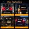 Mirksintis VELNIO AKYS LED skydelis automobiliams, sunkvežimiams, sedanams, visureigių priekinio stiklo langams