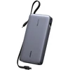Nešiojama baterija UGREEN PowerBank, 165W, 25,000 mAh, su integruotu laidu