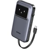 Nešiojamas įkroviklis UGREEN 10000mAh Power Bank su integruotu kabeliu