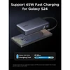 Nešiojamas įkroviklis UGREEN Nexode 20000mAh 67W su ištraukiamu USB-C laidu