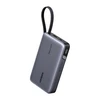 Nešiojamasis įkroviklis 20 000 mAh UGREEN PB551, 145 W, USB ir USB-C, su integruotu kabeliu