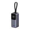 Nešiojamasis įkroviklis UGREEN Powerbank 20000mAh PB723, USB 2x USB-C, 130W, pilkos spalvos