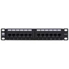 Netrack 10″ 12 jungčių Cat 6 UTP sujungimo skydelis (104-16)