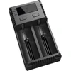 Nitecore NEW i2 išmanusis dviejų lizdų baterijų įkroviklis, 1000 mA