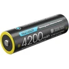 Nitecore NL2142LTP 21700 Li-Ion įkraunama baterija pritaikyta žemai temperatūrai, 4200 mAh, 8 A