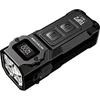 Nitecore TUP2 Žibintuvėlis-raktų pakabukas, 1200 lm, 125 m, OLED ekranas, 1300 mAh, USB-C, IP54, juodos spalvos