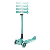 Paspirtukas GLOBBER Go Up Deluxe Lights, mėtų spalvos, 748-706