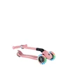 Paspirtukas Globber Junior Foldable Lights, rožinis