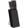Fiskars Peilių rinkinys Edge 5 peiliai+stovas 1003099