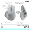 Logitech MX Master 4 belaidė pelė | spalva: šviesiai pilka (Pale Grey) - 910-007563