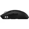 Belaidė žaidimų pelė Logitech Superstrike X3, Juoda