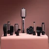 Plaukų formavimo šukos Cecotec CeramicCare 10in1 AirBrush, 1200 W, su jonizacija, juodos/rožinės spalvos