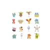 Advento kalendorius „Pokémon“, su 16 figūrėlių ir 8 priedais