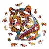 PuzzleOK Medinė dėlionė 73 vnt. - Tigras