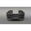 Reguliuojamo svorio ketaus hantelis Rebel Active RBA-2303, 24 kg