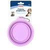 Record silikoninis kelioninis dubenėlis, sulankstomas Ø 18 cm - talpa 1 l, spalva: Lilac